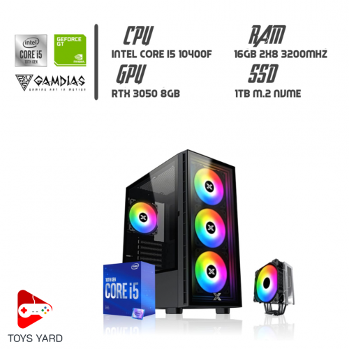 بي سي قيمنق تجميعة ‏INTEL CORE I5 10400F