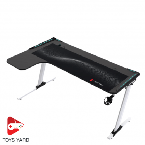 طاولة العاب قيمنق بلس 2 لون أبيض