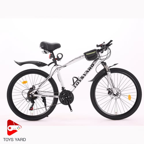 دراجة هجين جاكور المطورة لون رصاصي