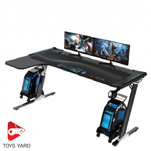 طاولة قيمنق بلس 2 لون أسود