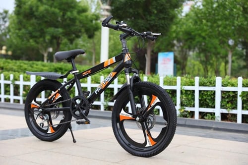 دراجة اطفال هجين للصغار مقاس 18-20 لون أسود