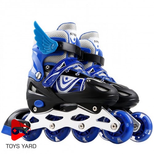 حذاء تزلج للاطفال لون أزرق