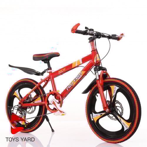 دراجة هجين للصغار مقاس 18-20 لون أحمر