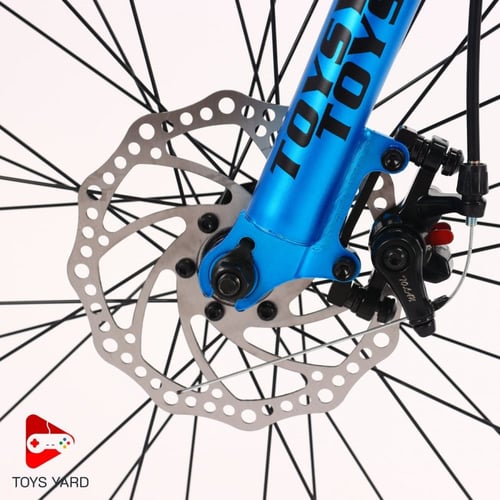 دراجة هجين جاكور المطورة لون أزرق