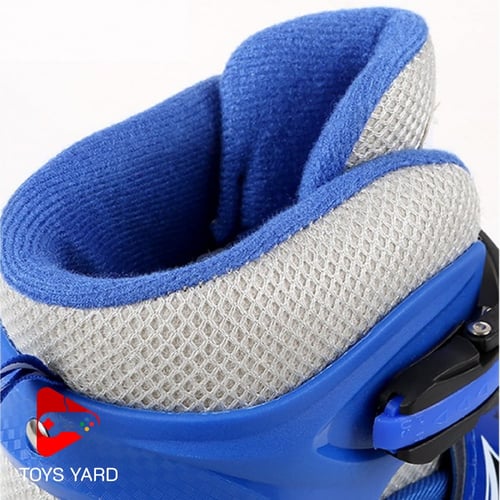 حذاء تزلج للاطفال لون أزرق