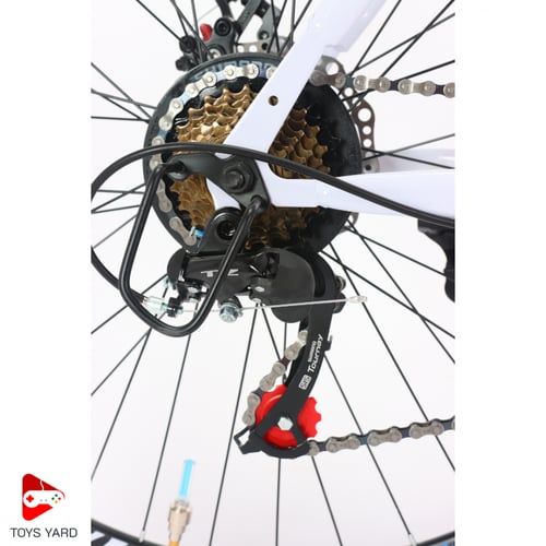 سيكل رود للطرق المستويه أبيض بأزرق