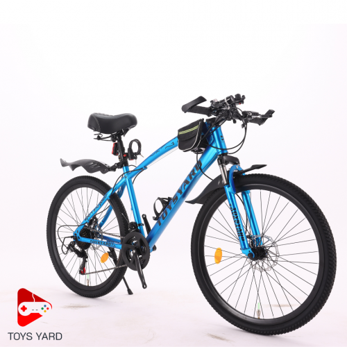 دراجة هجين جاكور المطورة لون أزرق