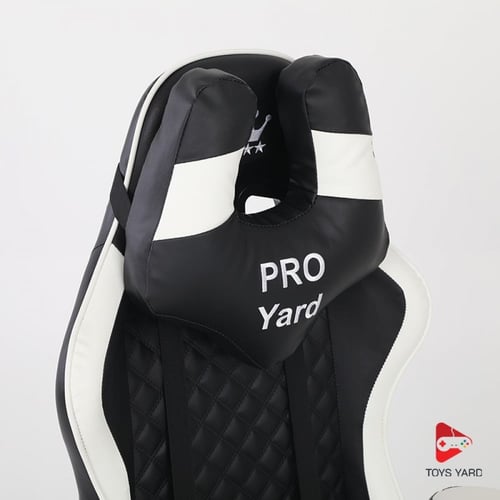 كرسي قيمنق برو4 أبيض