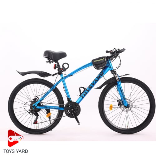 دراجة هجين جاكور المطورة لون أزرق