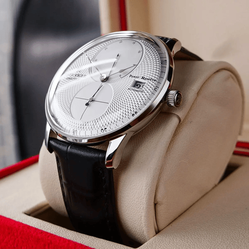 ريف النمر ساعة رجالي أوتوماتيكية فاخرة الصلب براون...