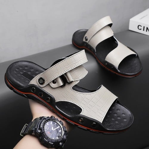 صندل رجالي ناعم مريح مضاد للانزلاق قابل للتنفس