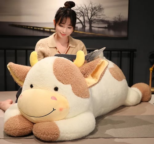 دمية محشوة بقرة 90 سم