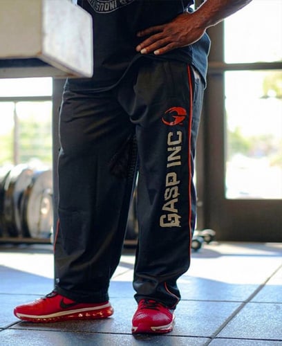 GASP NO 89 MESH PANT - BLACK