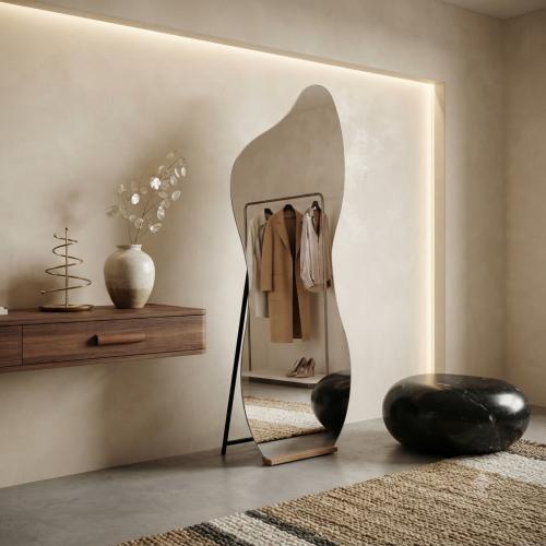 مرايا مستطيل استاند 60*180