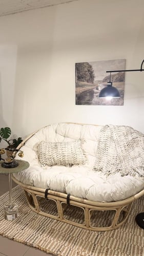 كرسي غيمة نفرين – خشب خيزران طبيعي