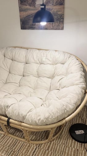 كرسي غيمة نفرين – خشب خيزران طبيعي