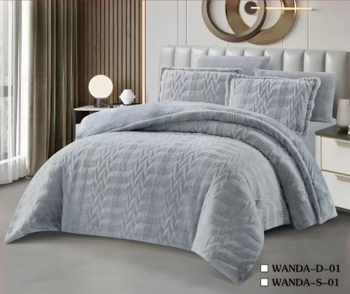 مفرش نفرين شتوي 6 قطع WANDA-D-01
