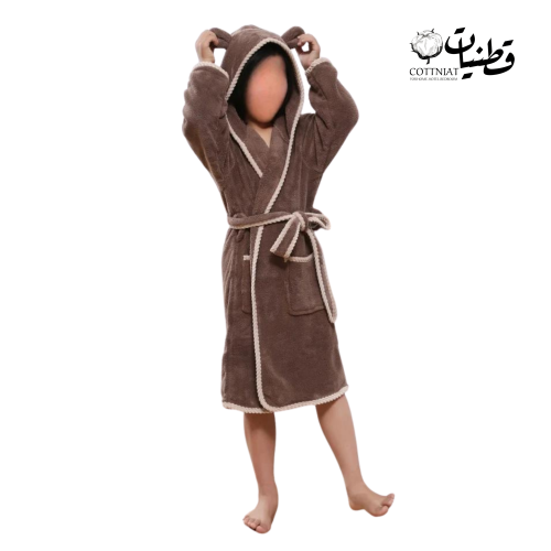 روب استحمام - بني