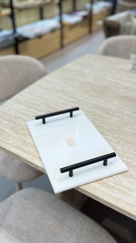 صحن تقديم رخام