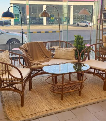 طقم ديانا خيزران طبيعي لــ 4أشخاص