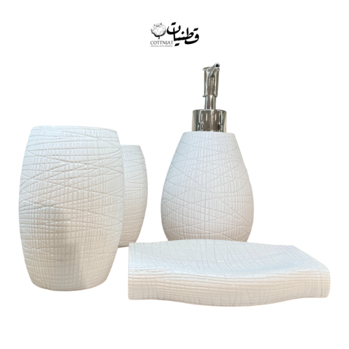 اكسسوار مغسلة مودرن ٣ -٤ قطع