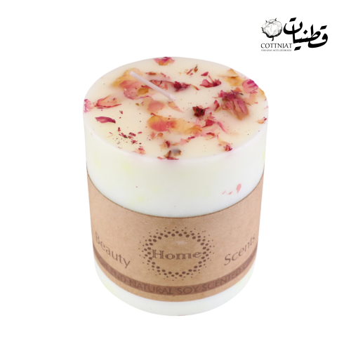 شمعه معطره برائحة الورد