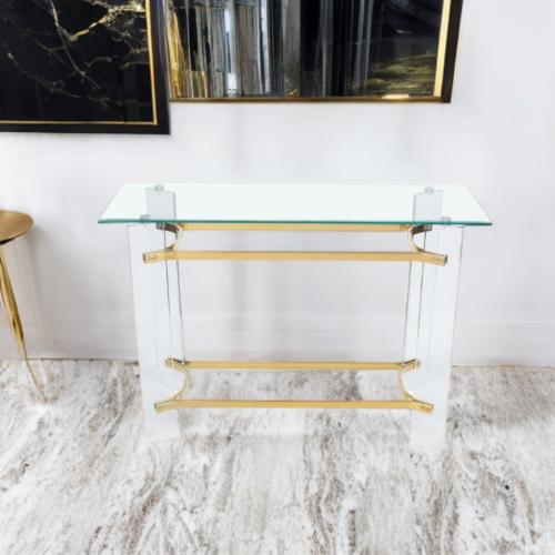 كنسول استيل اكرليك