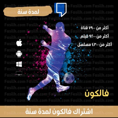 اشتراك فالكون لمدة سنة