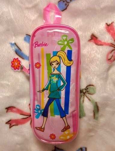 Barbie colored pencils