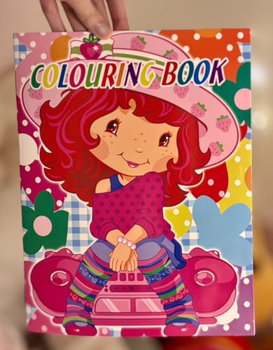 Old coloring books for young men and young women
