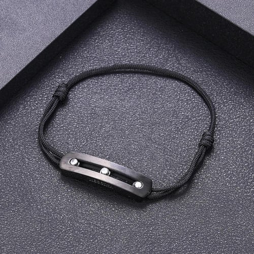 MOVE TITANIUM men full black bracelet