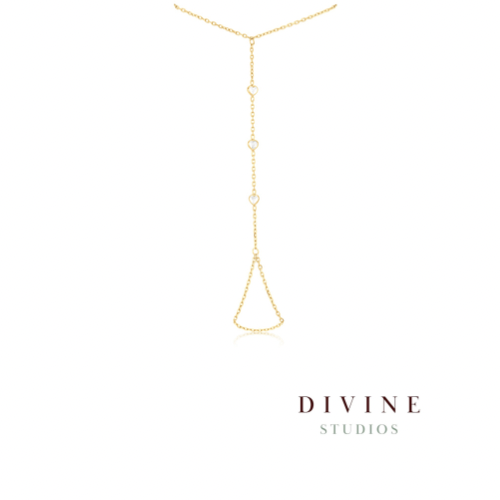 hand chain gold plated bracelet