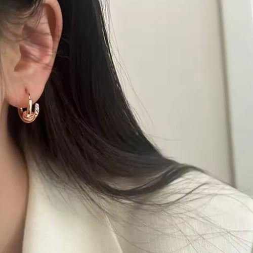 JUSTE UN CLOU Silver 925 earrings