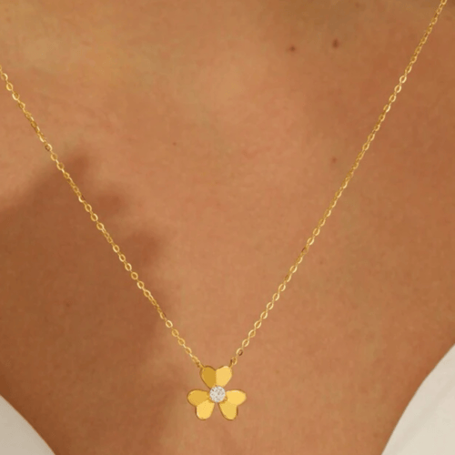 Arpels Gold plated silver 925 Necklace