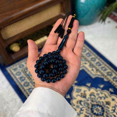 سبحة بكلايت كحلي كركوشة