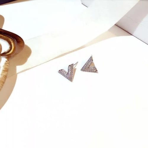 حلق مطلي فضة