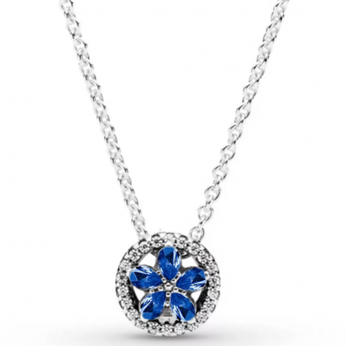 Sparkling 925 snowflake necklace