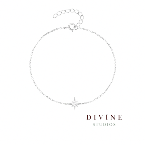 charming star silver 925 bracelet