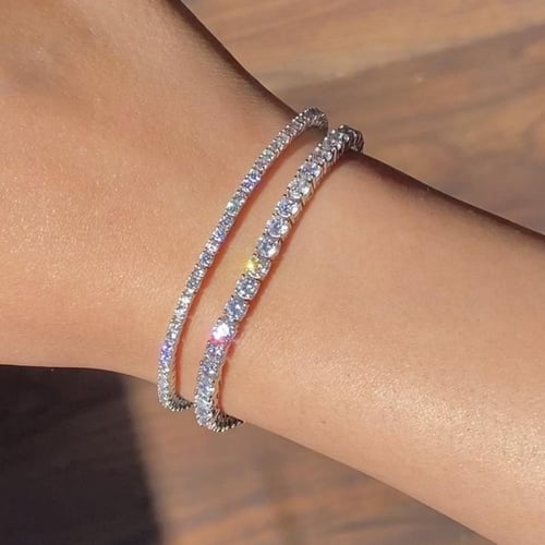 tennis silver 925 bracelet