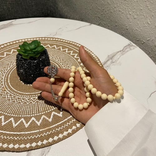 سبحة بكلايت ابيض