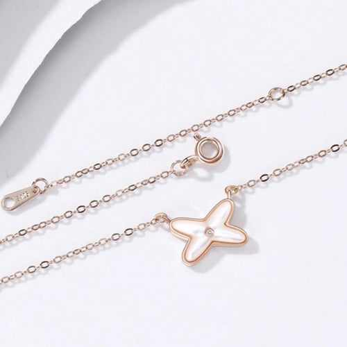 Jo De Lien series rose gold silver 925 necklace