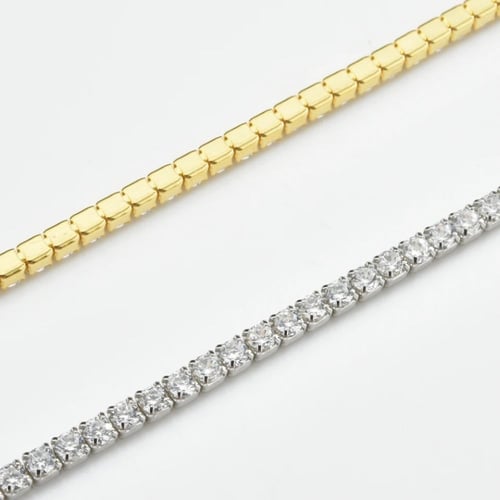 Tennis 2mm silver 925 necklace