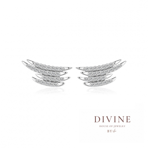 Exquisite Stud silver 925 earrings
