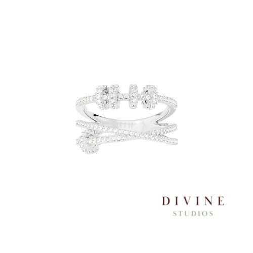 apm triple silver 925 ring