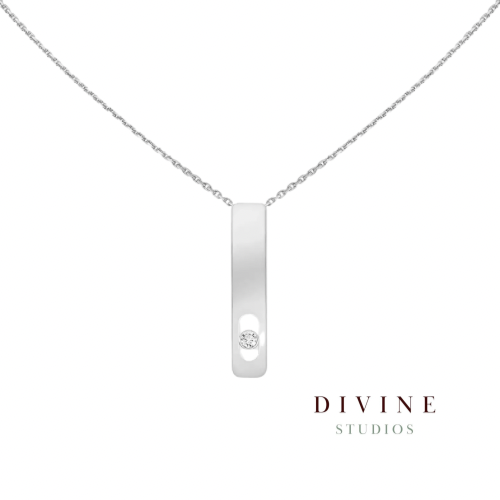 MY FIRST DIAMOND Silver 925 Necklace