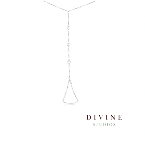 hand chain platinum plated bracelet