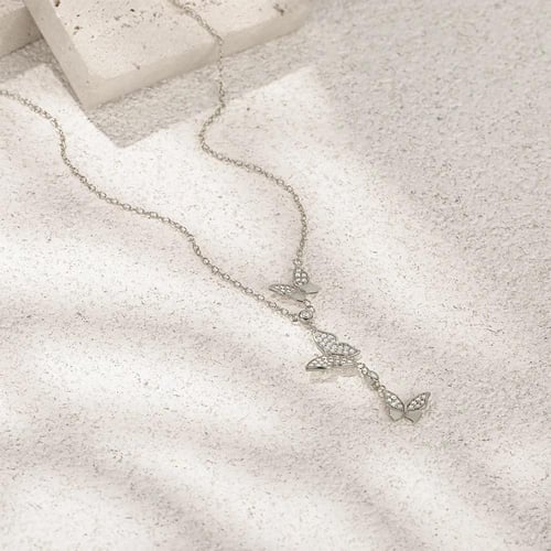 Butterfly silver 925 Necklace