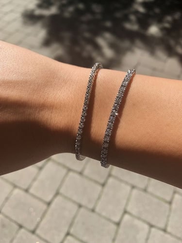 tennis silver 925 bracelet
