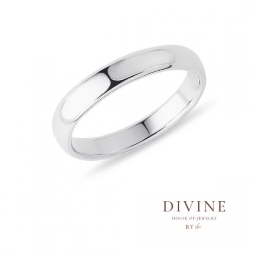 دبلة فضة رجالية بتصميم انيق