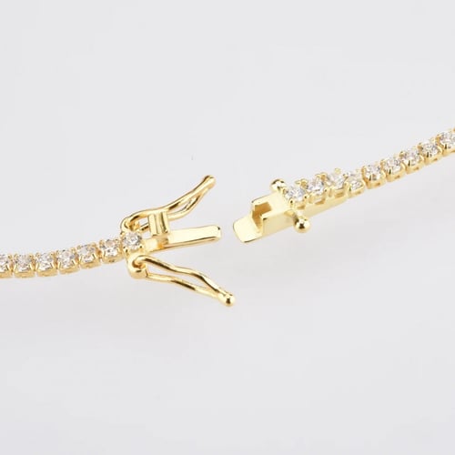 Tennis 2mm silver 925 necklace